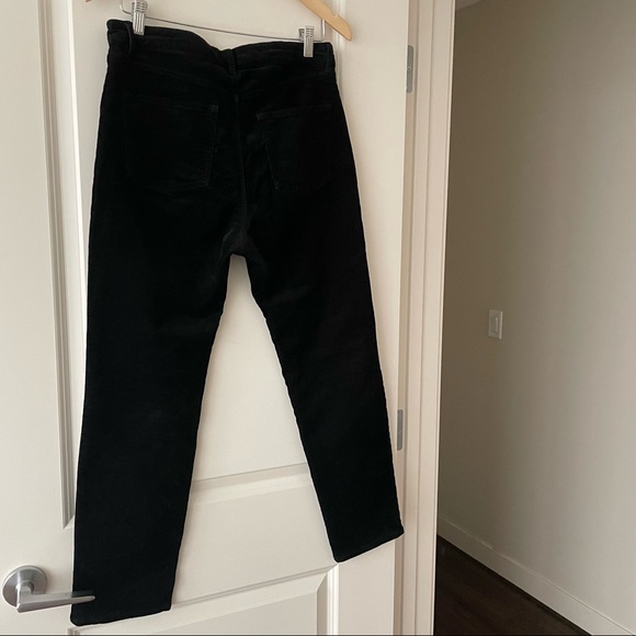 H&M black ankle length corduroy pants Size US12 - Picture 11 of 16